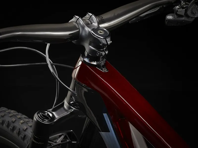 2022 Trek Top Fuel 9.8 GX AXS Full Suspension Mountain Bike Red Smoke-3